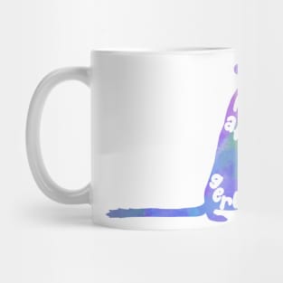 I have attack gerbils (blue watercolour gerbil) Mug